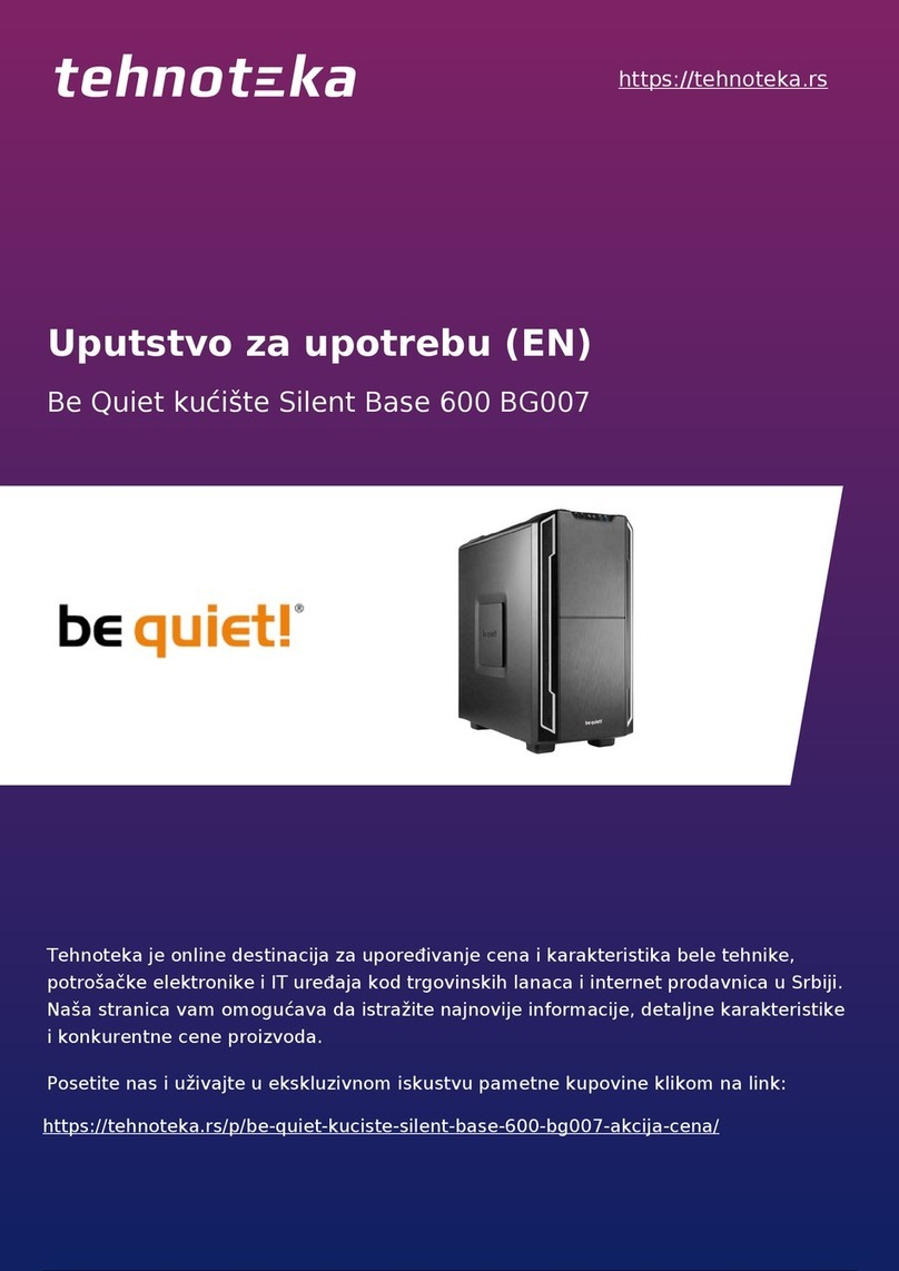 BE QUIET! BG007 User manual