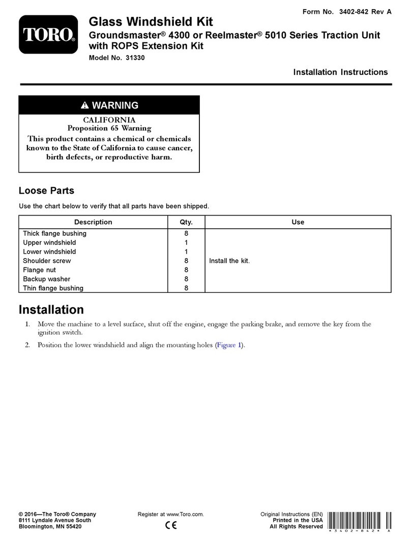 Toro 31330 User manual