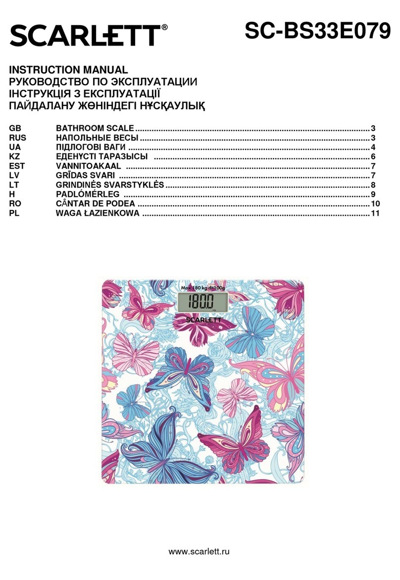 Scarlett SC-BS33E079 User manual