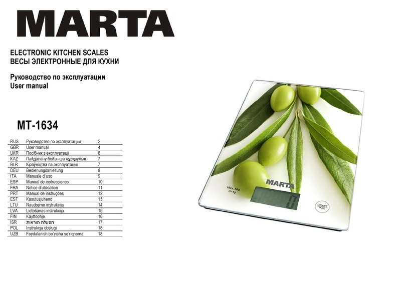 Marta MT-1634 User manual