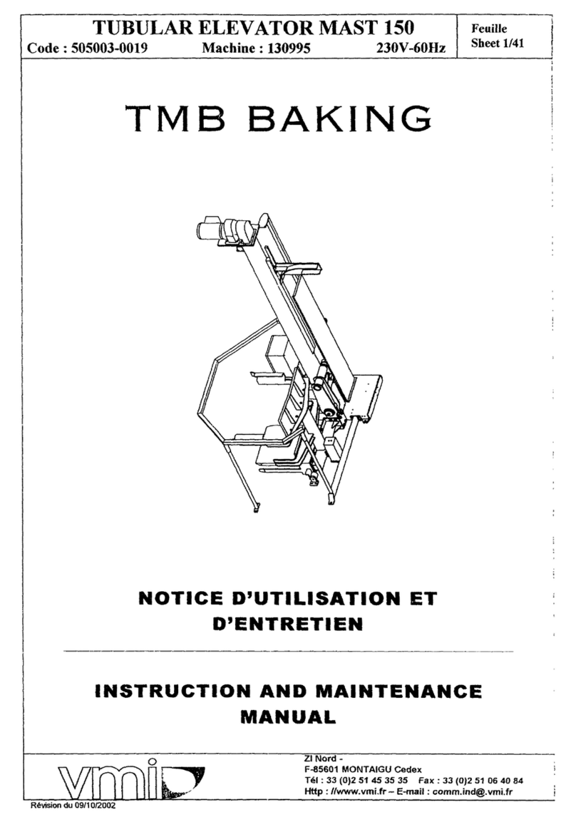 VMI MAST 150 Instructions for use