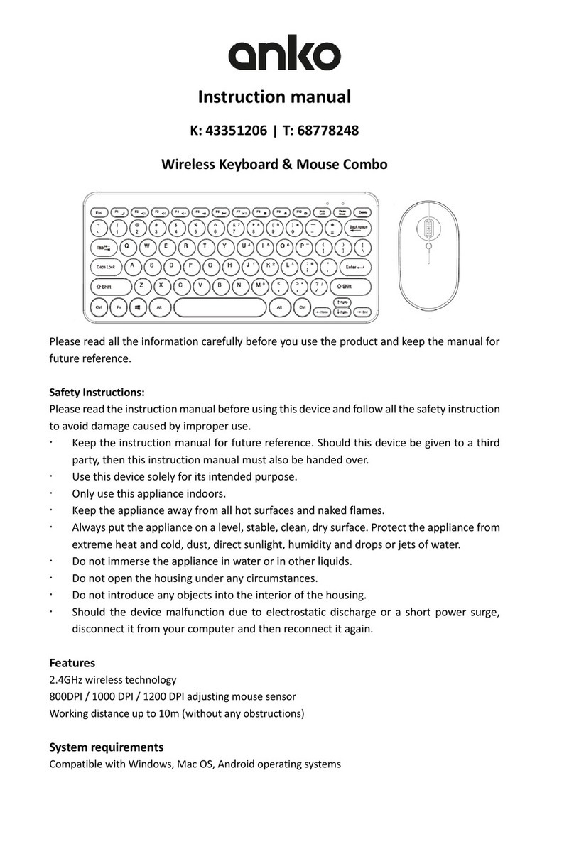 anko 43351206 User manual