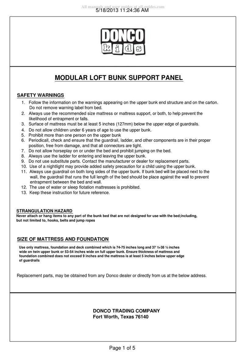Donco kids 1207 User manual