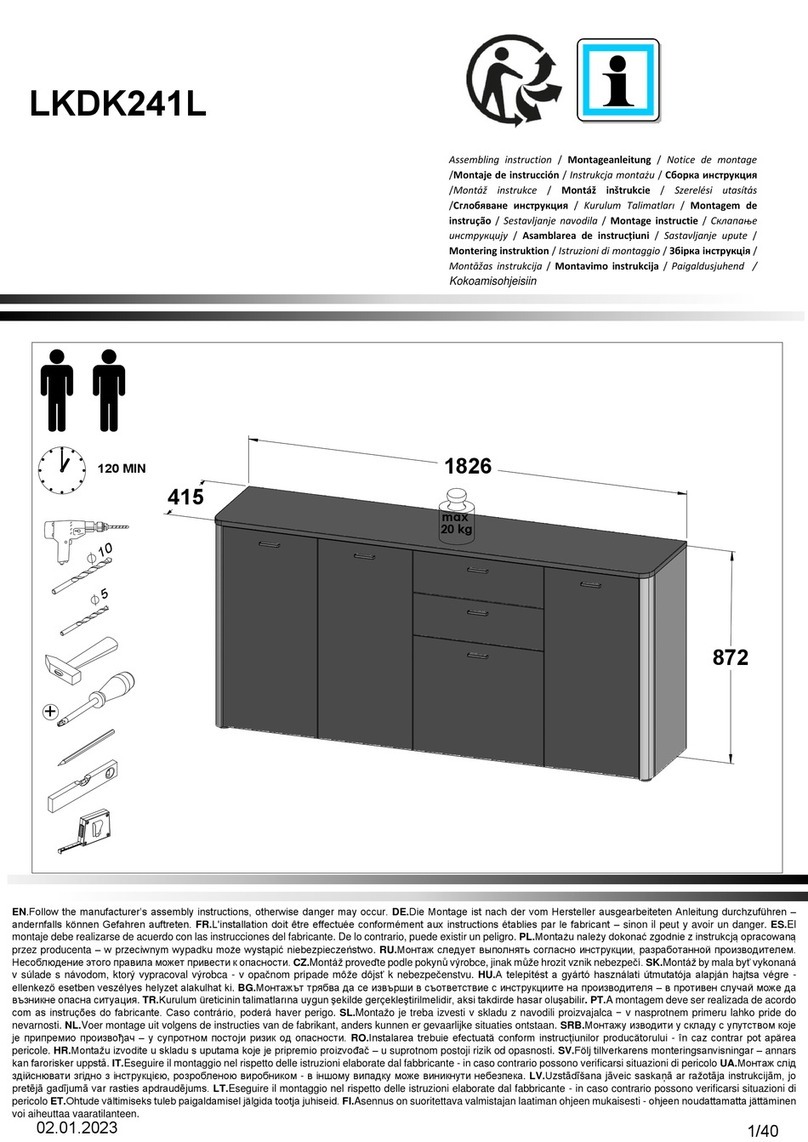 Forte LKDK241L User manual