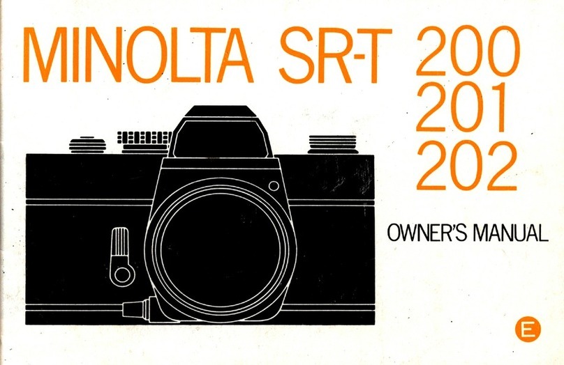 Minolta SR-T 200 User manual