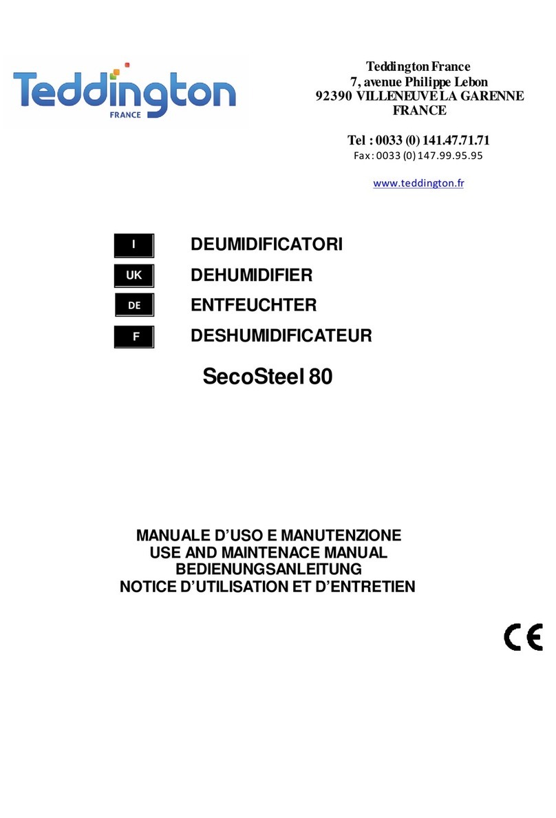 Teddington SecoSteel 80 User manual Teddington SecoSteel 80 User manual