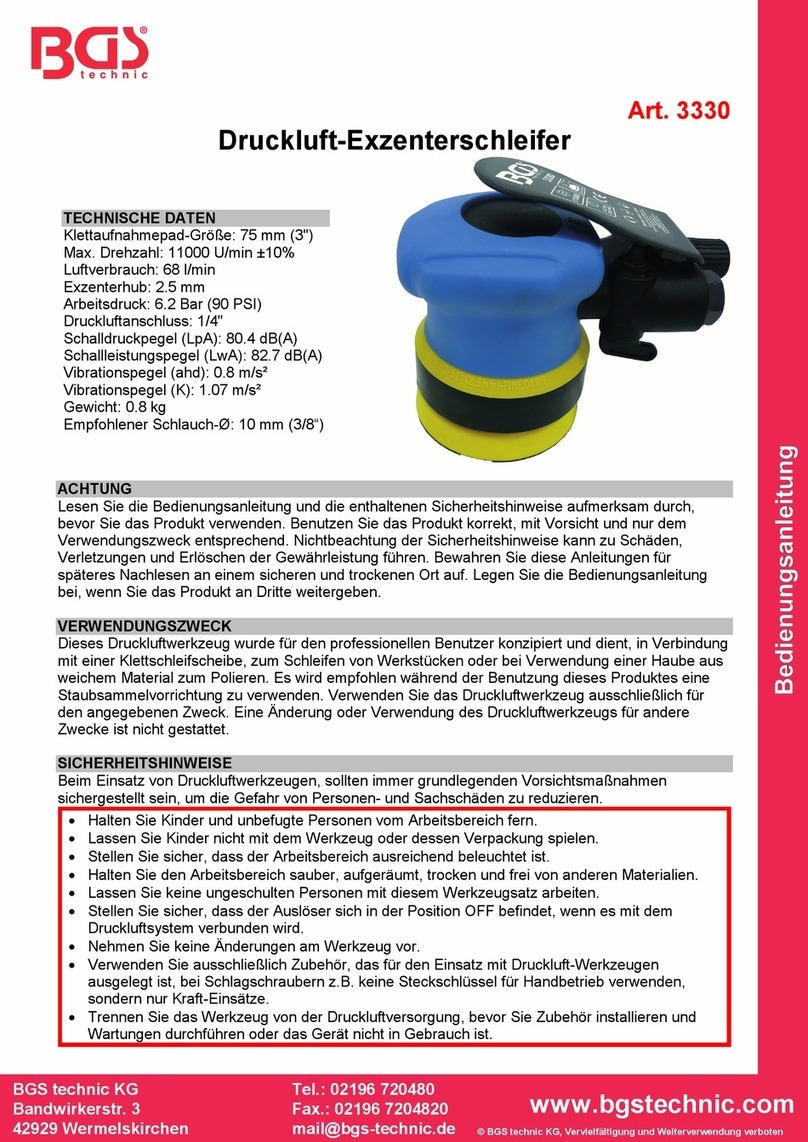 BGS technic 3330 User manual