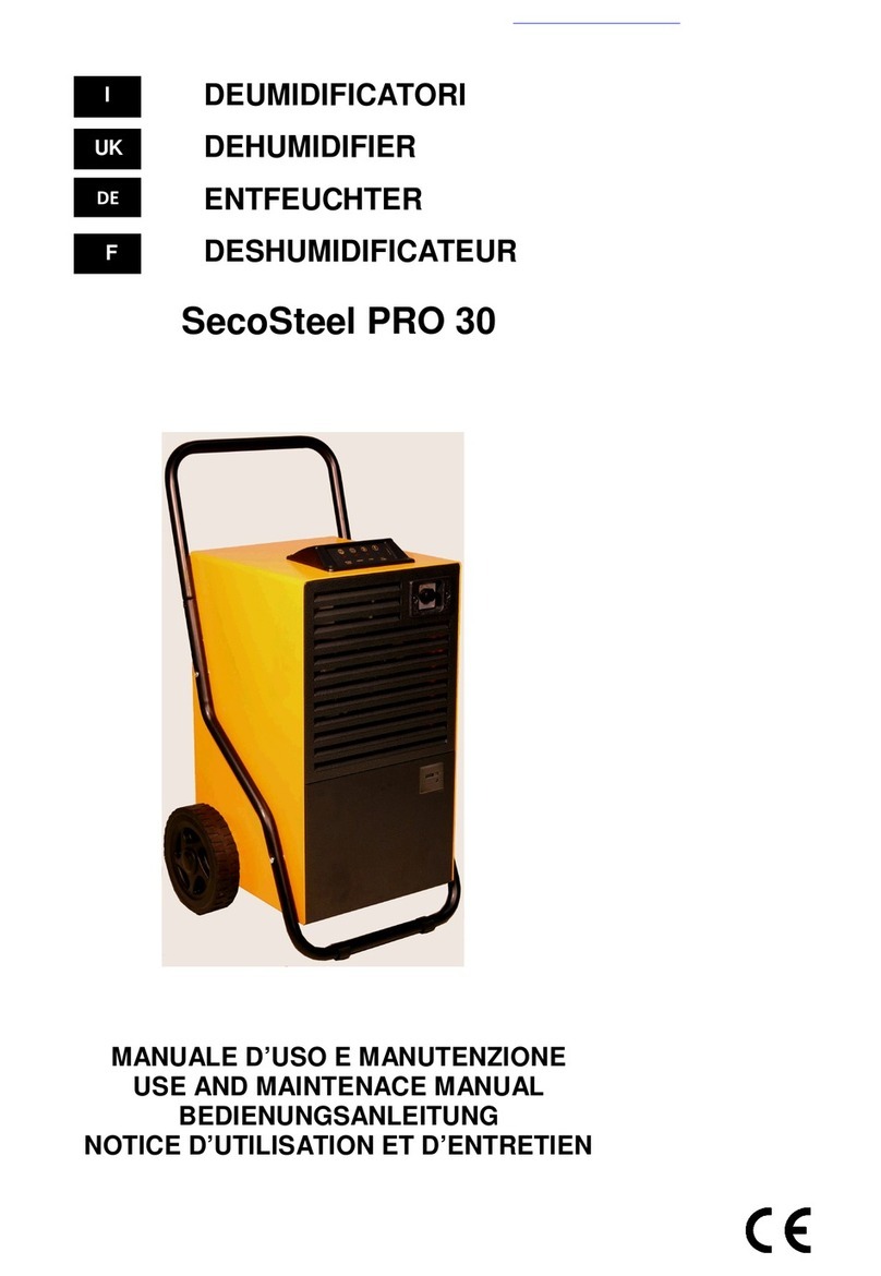 Teddington SecoSteel PRO 30 User manual Teddington SecoSteel PRO 30 User manual