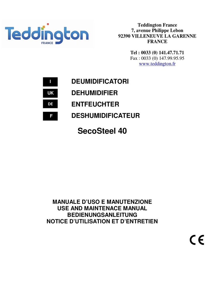 Teddington SecoSteel 40 User manual Teddington SecoSteel 40 User manual