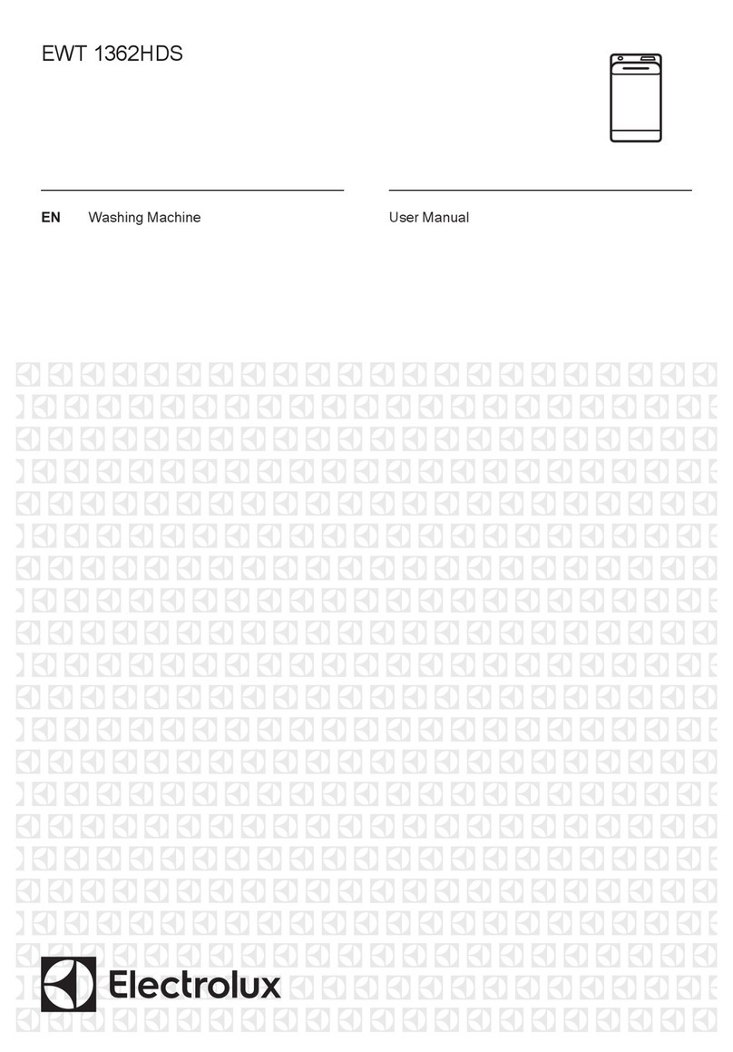 Electrolux EWT 1362HDS User manual