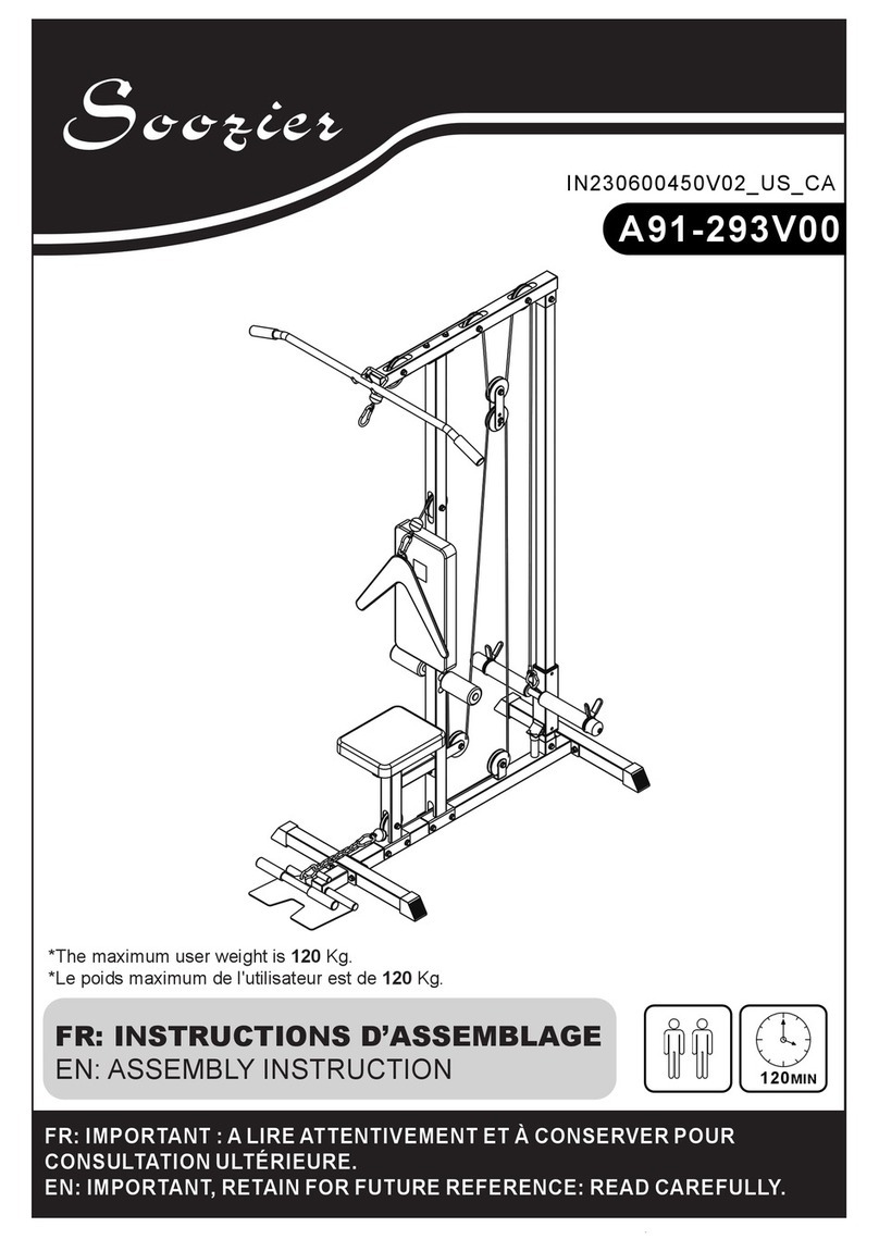 Soozier A91-293V00 User manual
