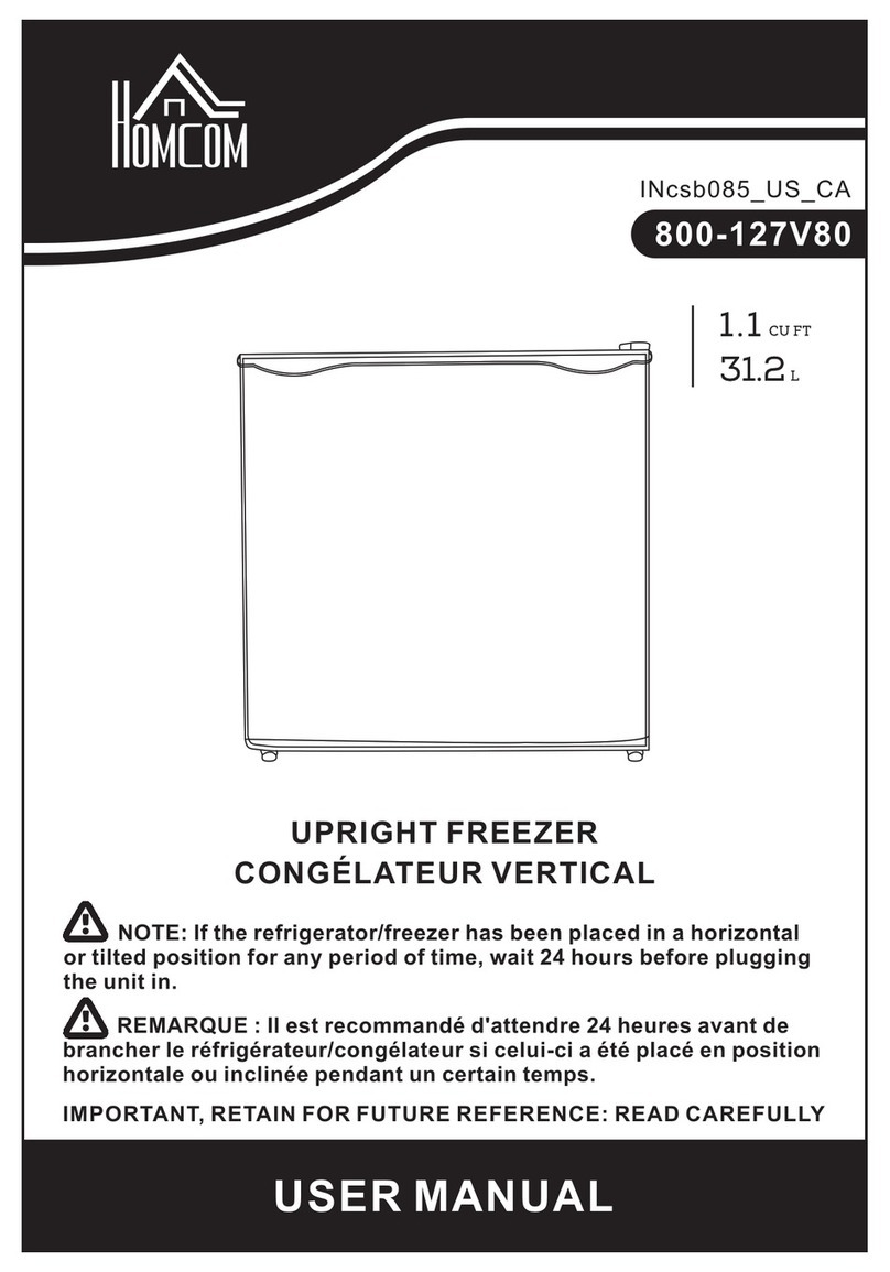 HOMCOM 800-127V80 User manual