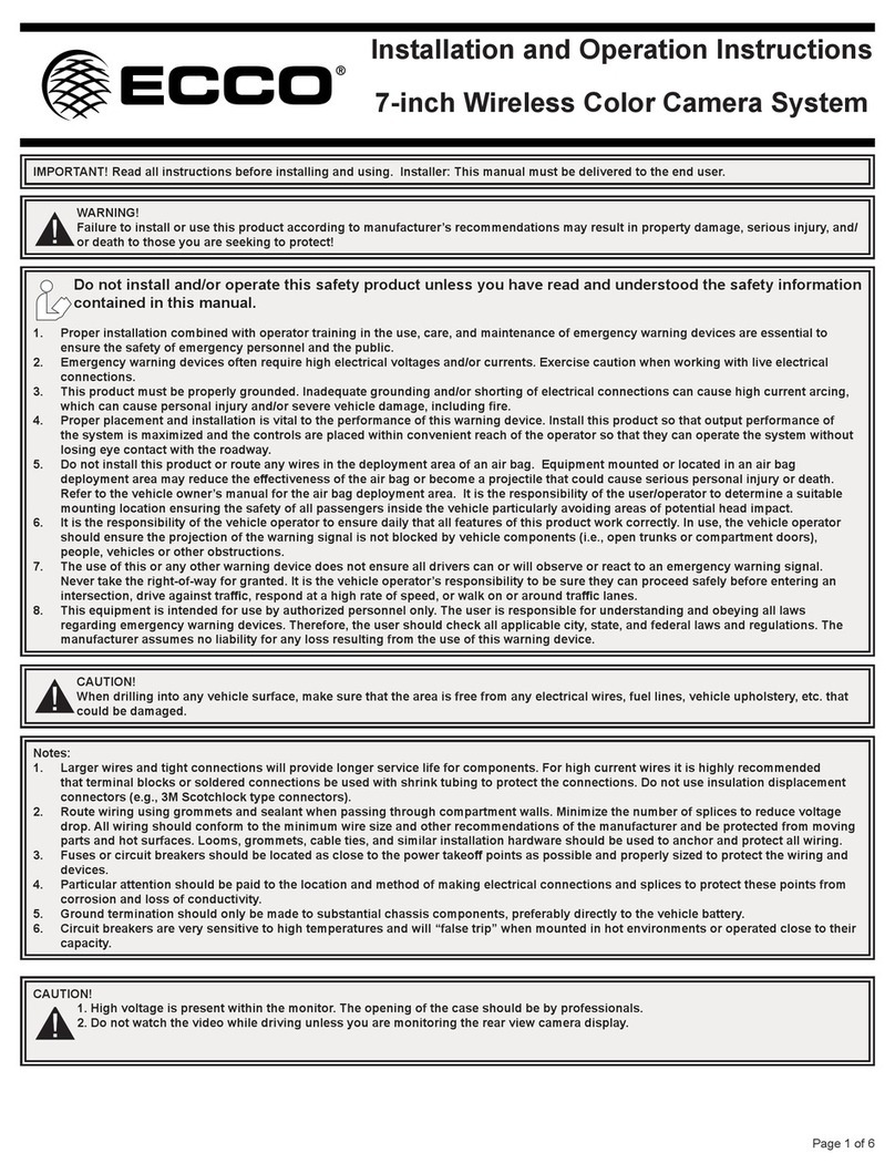 Ecco C2013B-WC Installation instructions
