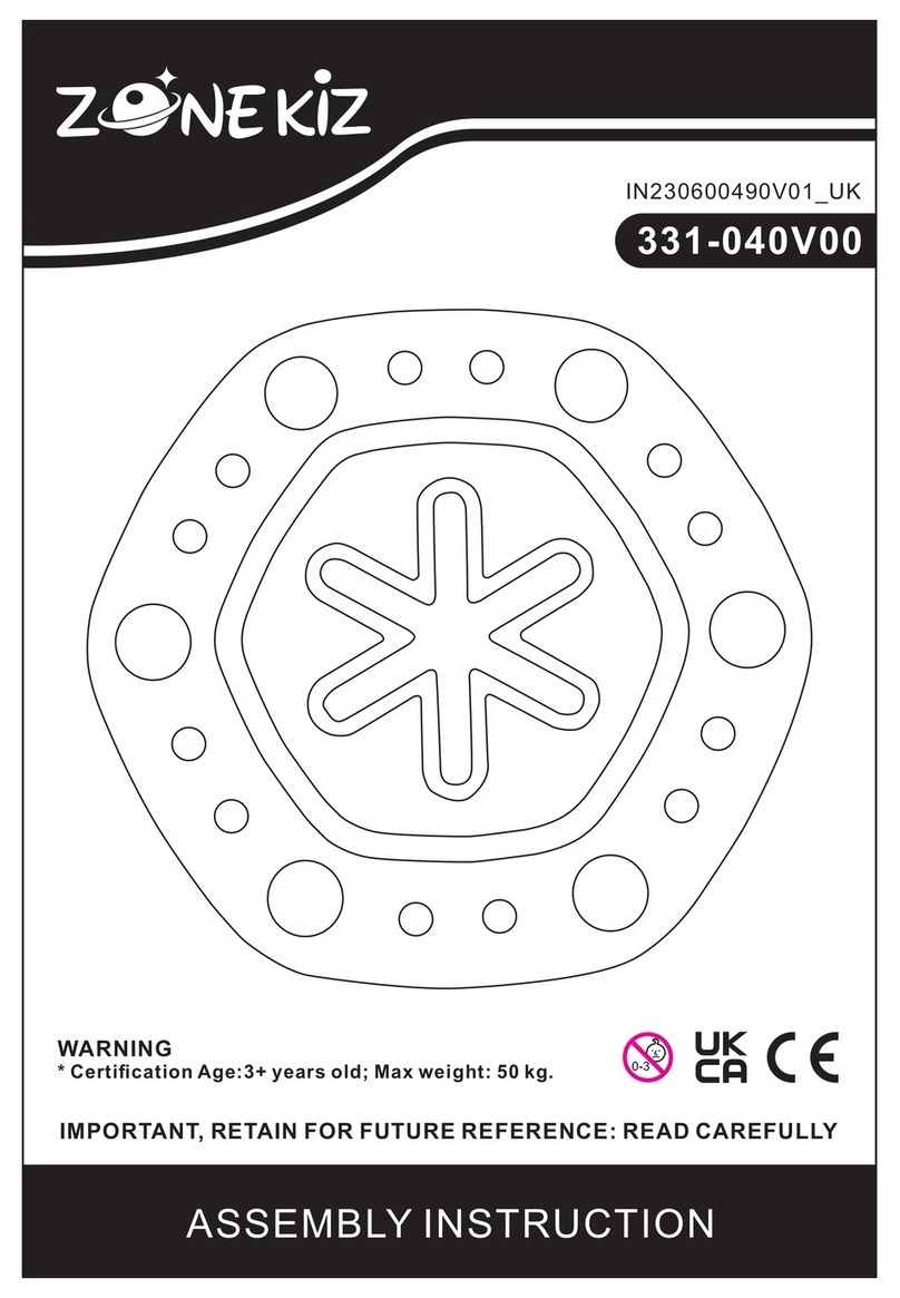 ZONE KIZ 331-040V00 User manual