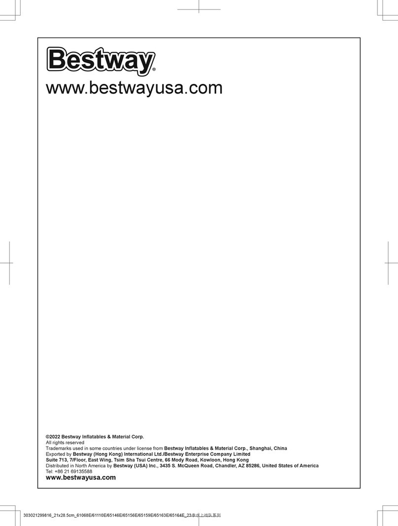 Bestway Hydro-Force Voyager X3 User manual