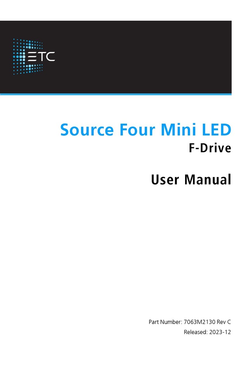 ETC Source Four Mini LED User manual