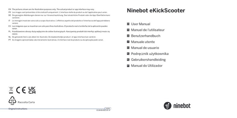 Ninebot eKickScooter User manual
