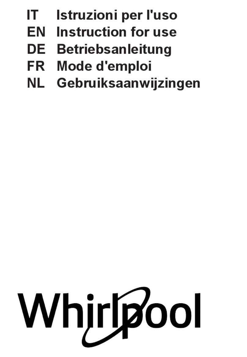 Whirlpool WHVF 92F LM X User manual