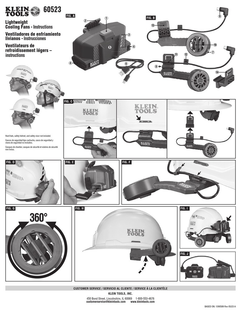 Klein Tools 60523 User manual Klein Tools 60523 User manual