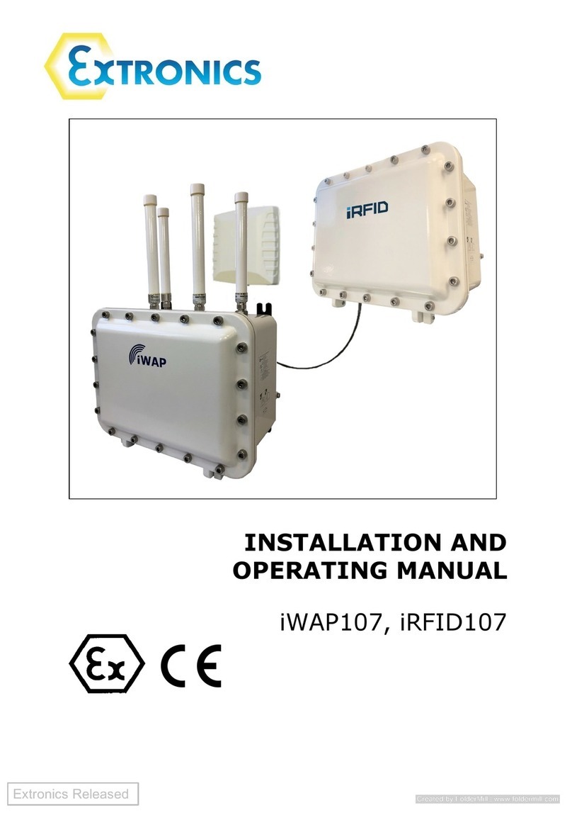 extronics iWAP107 User manual