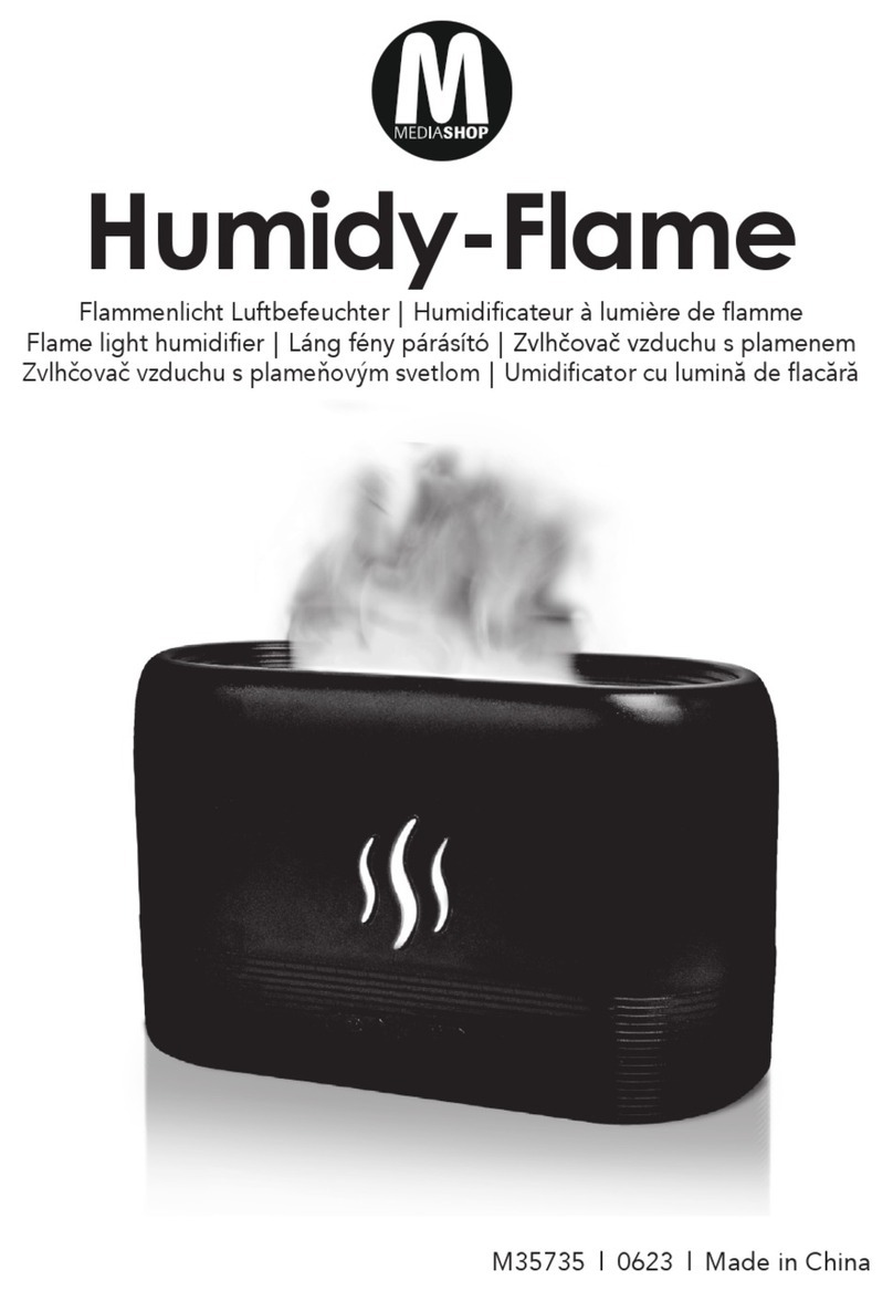 MediaShop Humidy-Flame User manual