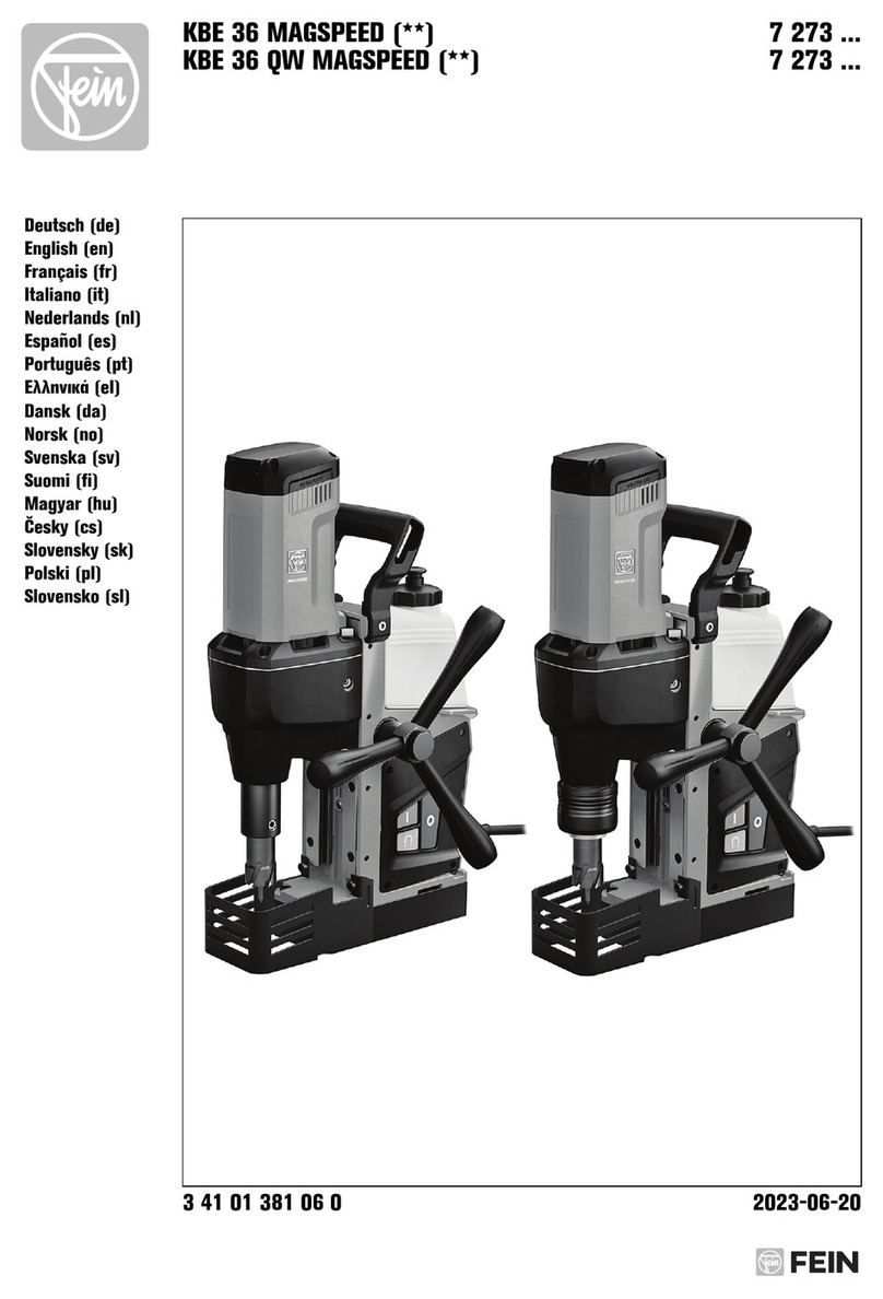 Fein KBE 36 MAGSPEED User manual