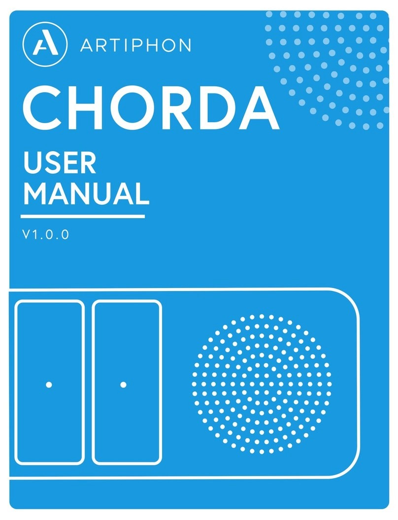 Artiphon CHORDA User manual