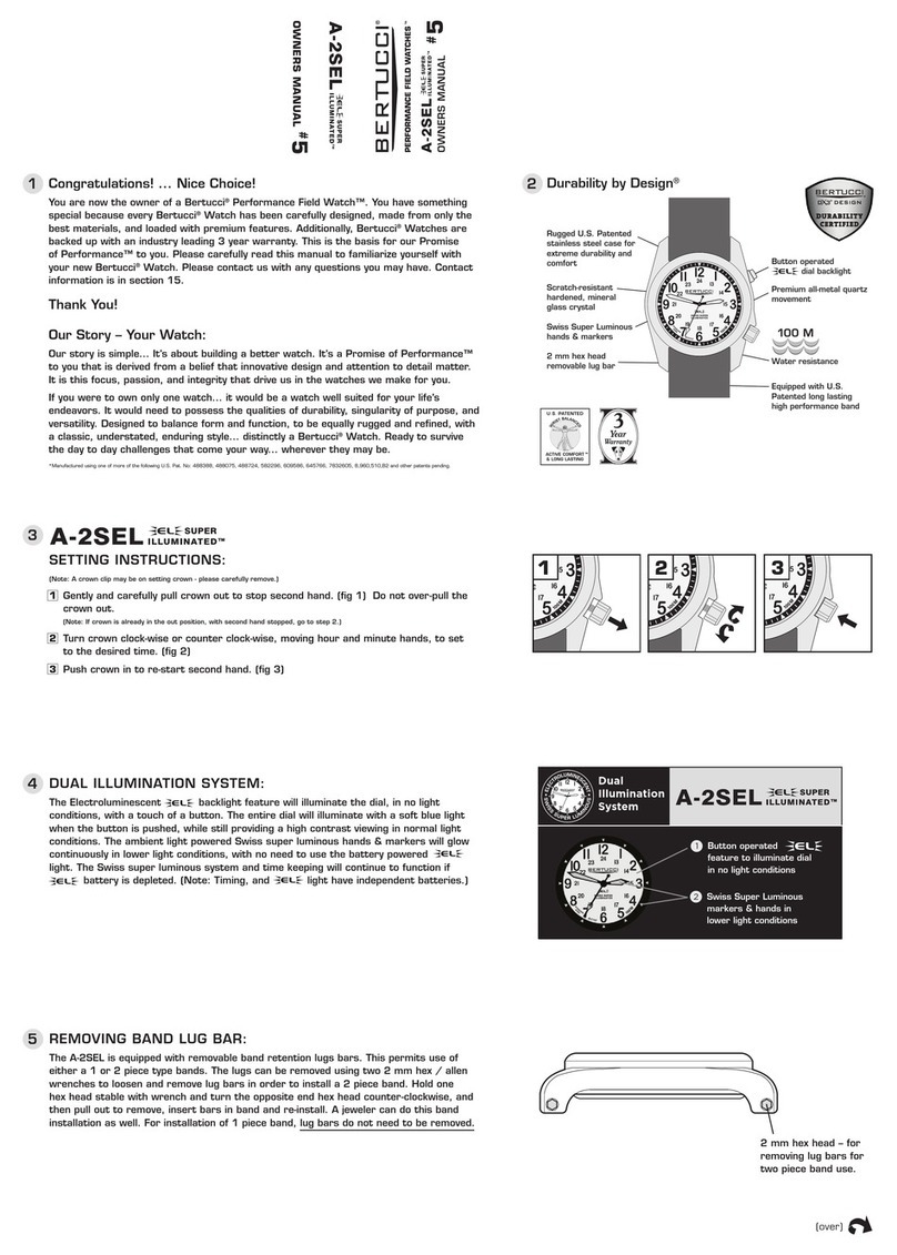 Bertucci A-2SEL User manual