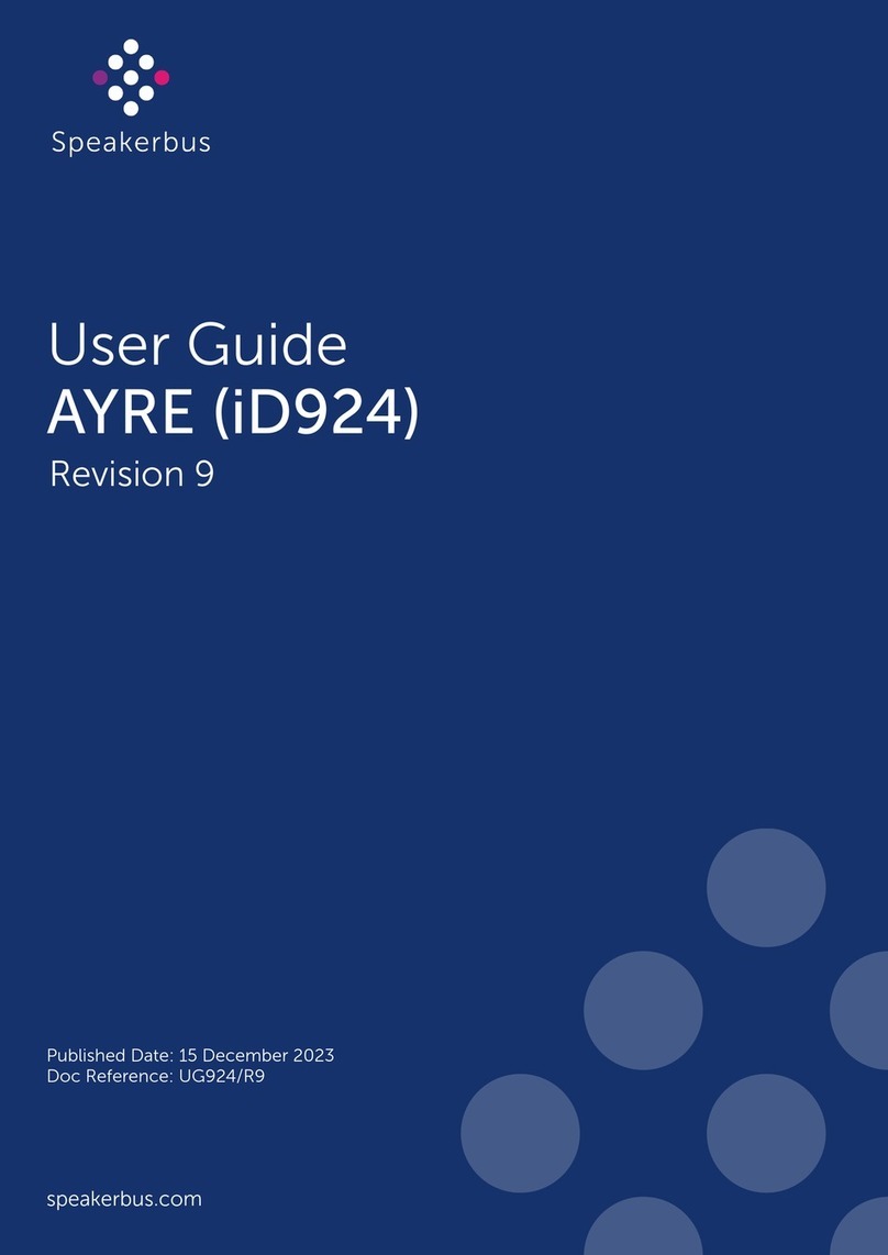 Speakerbus AYRE User manual