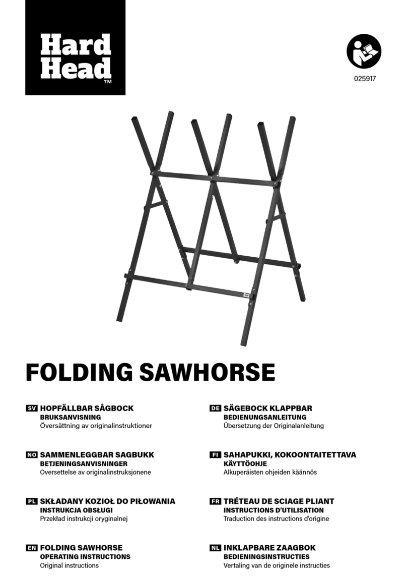 Hard Head 025917 User manual