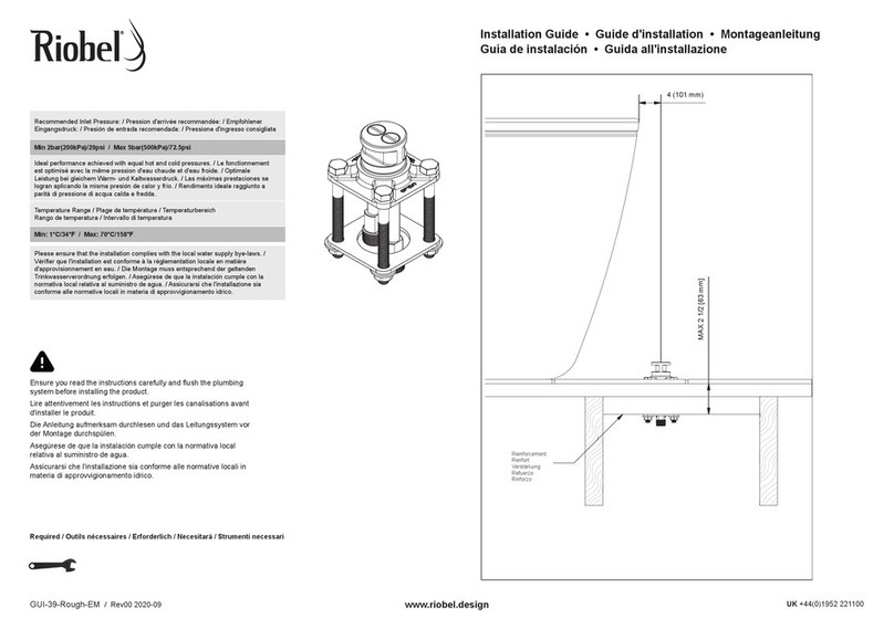 Riobel PB39C-EM User manual Riobel PB39C-EM User manual
