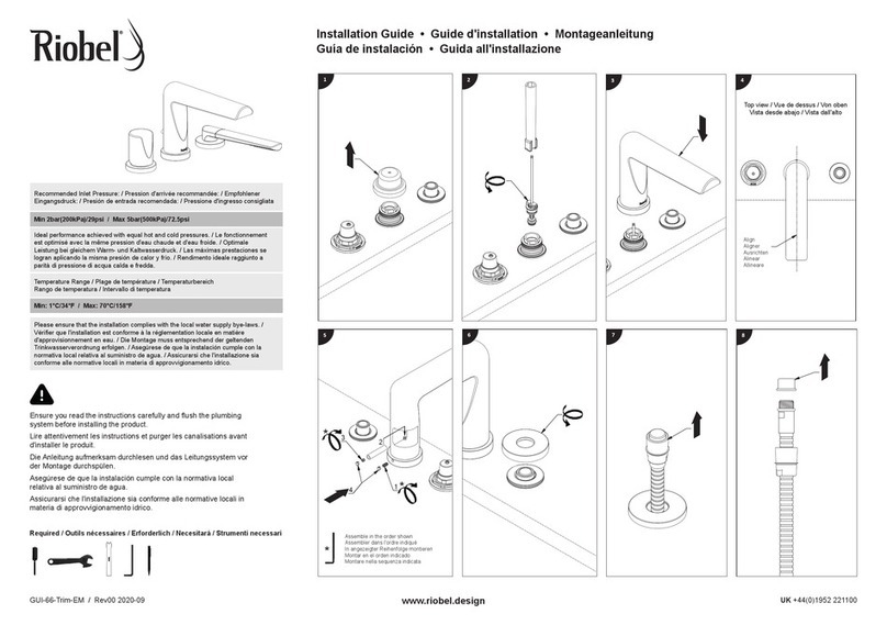 Riobel PB66C-EM User manual