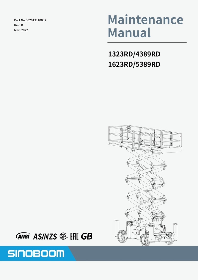 Sinoboom 1323RD User manual