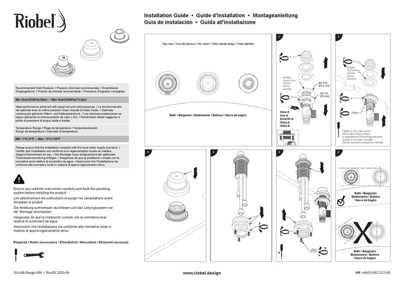 Riobel PB66C-EM User manual