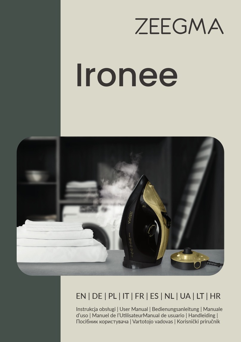 Zeegma Ironee User manual