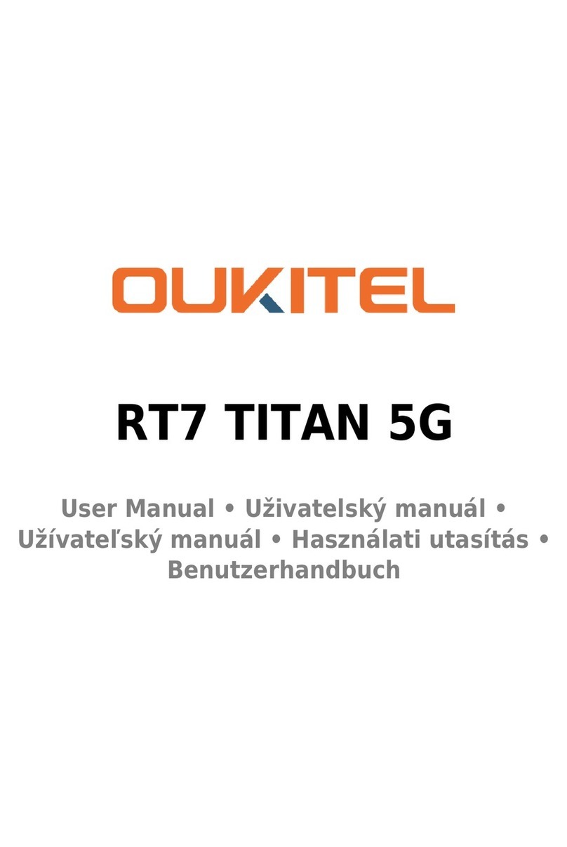 OUKITEL RT7 TITAN 5G User manual