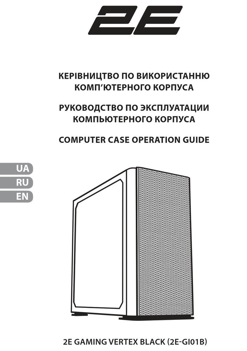 2E GAMING VERTEX BLACK User manual