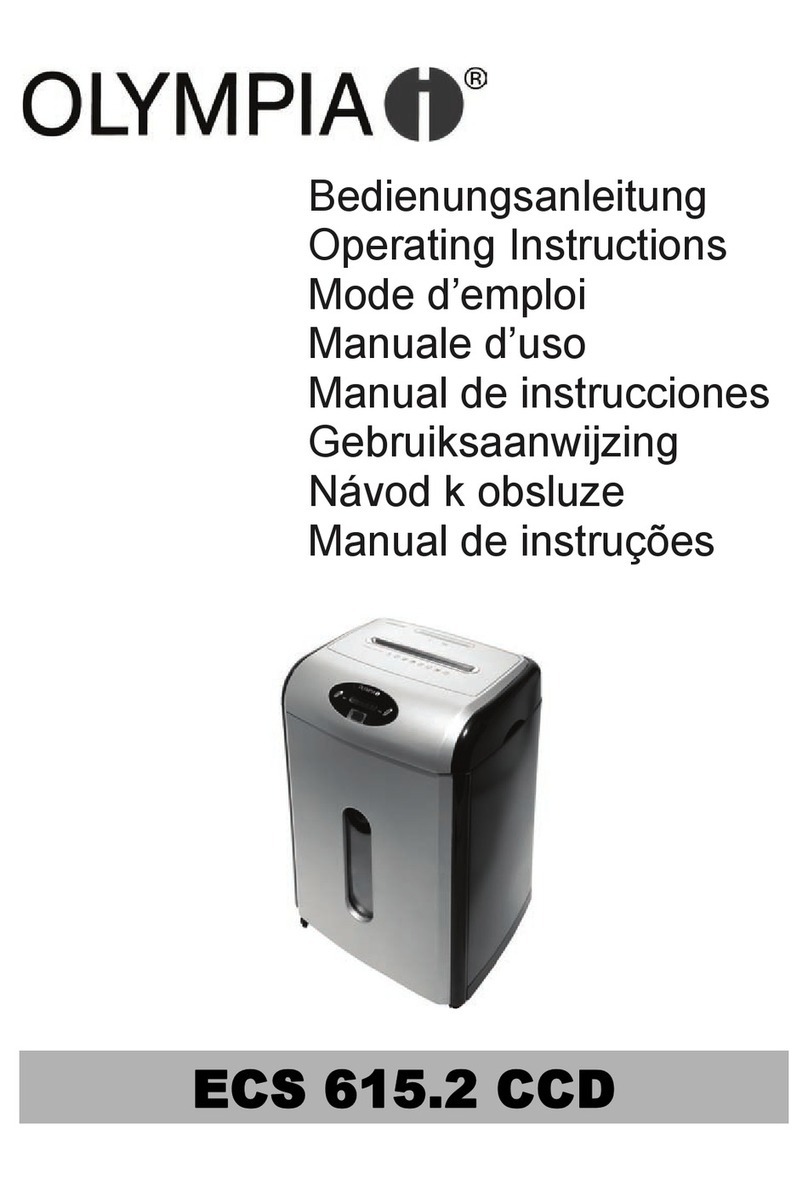 Olympia ECS 615.2 CCD User manual