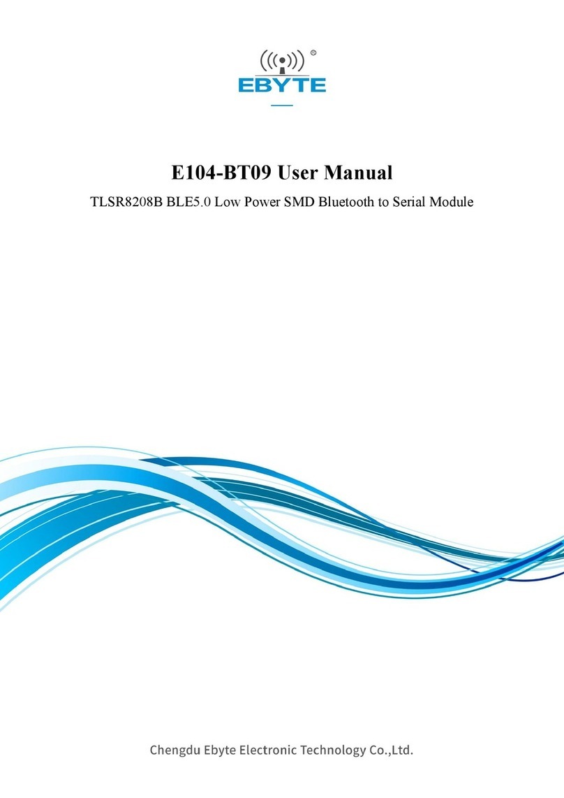 Ebyte E104-BT09 User manual