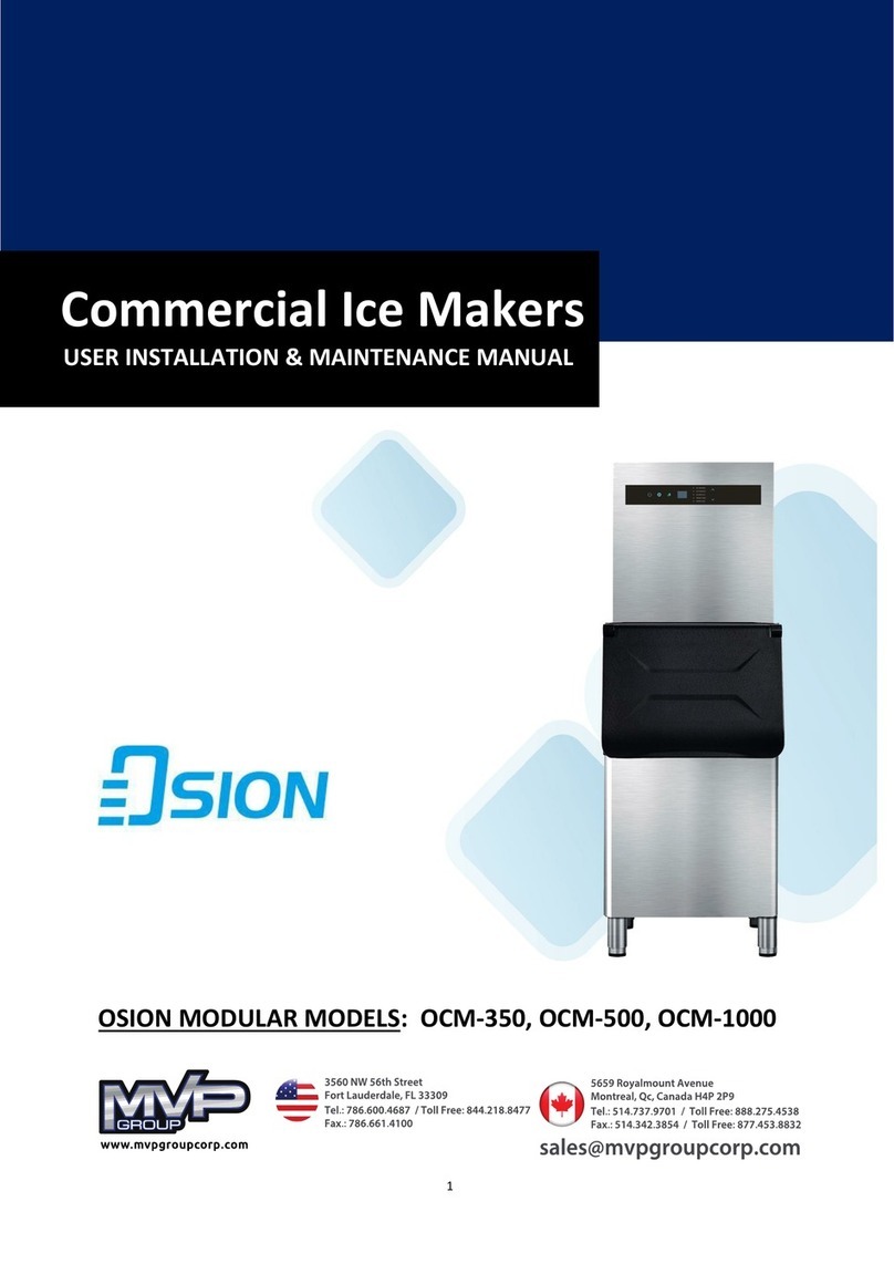 MVP OSION OCM-350 Operating instructions