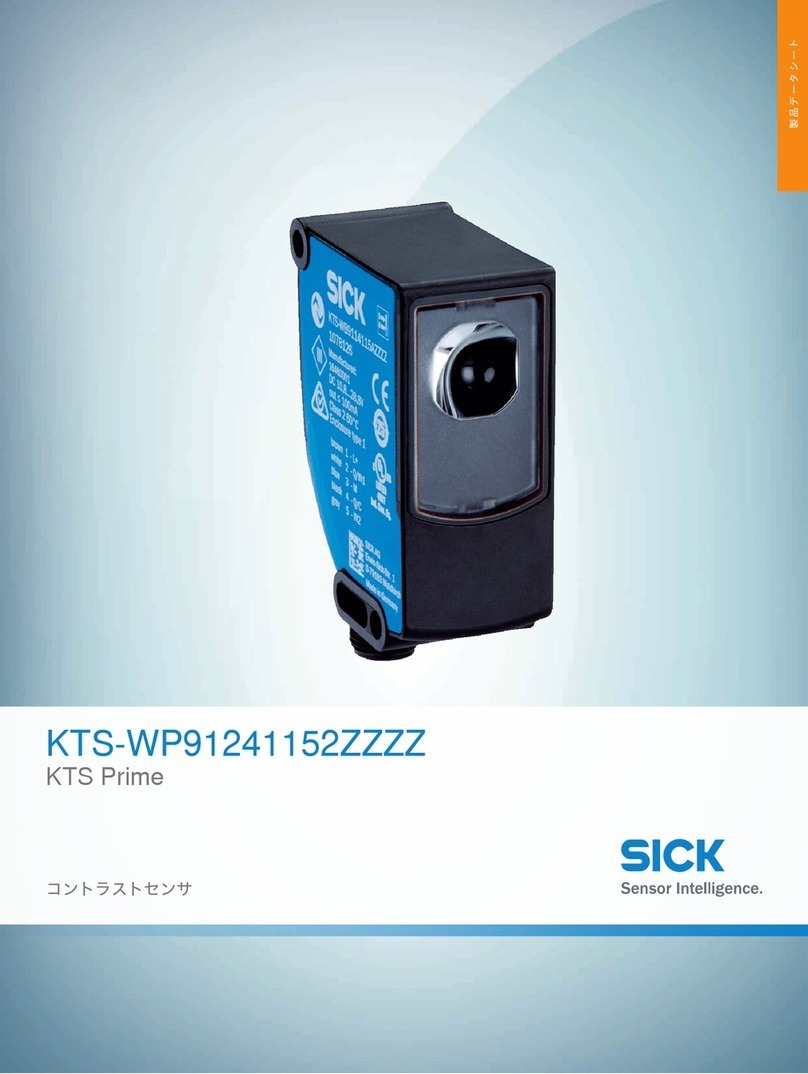 SICK Prime KTS-WP91241152ZZZZ User manual
