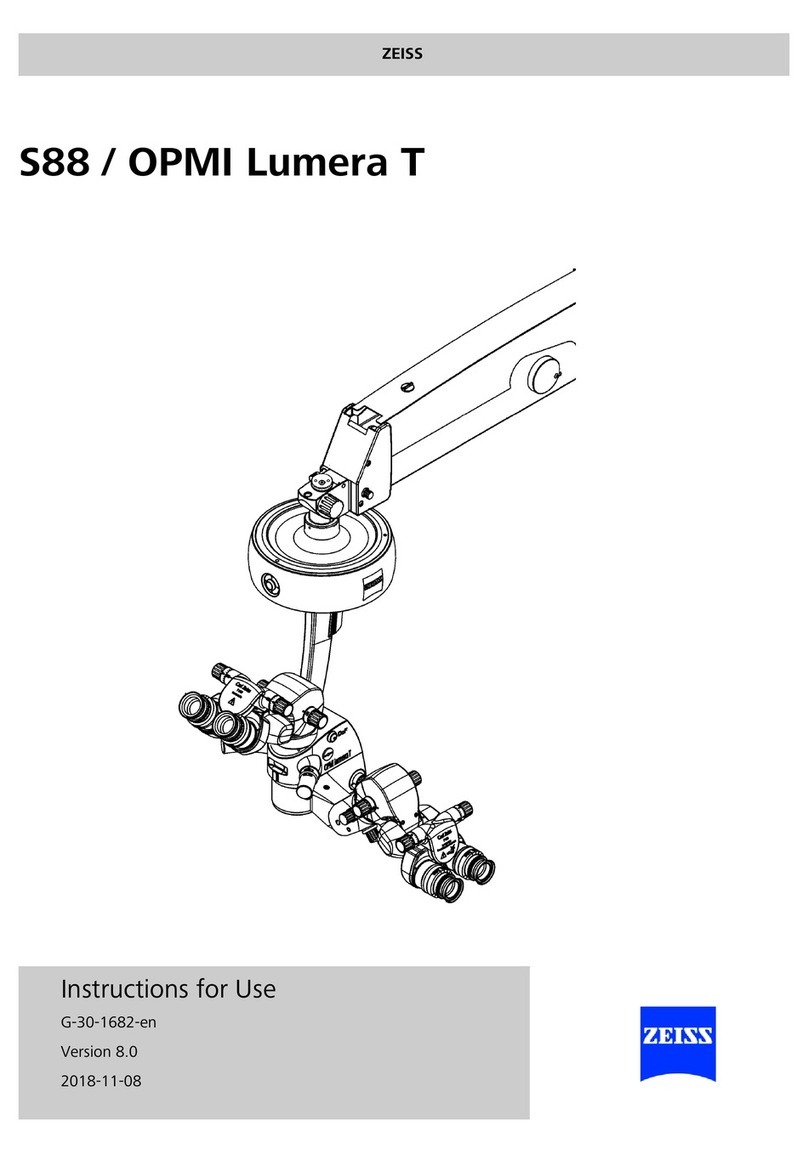 Zeiss OPMI Lumera T User manual Zeiss OPMI Lumera T User manual