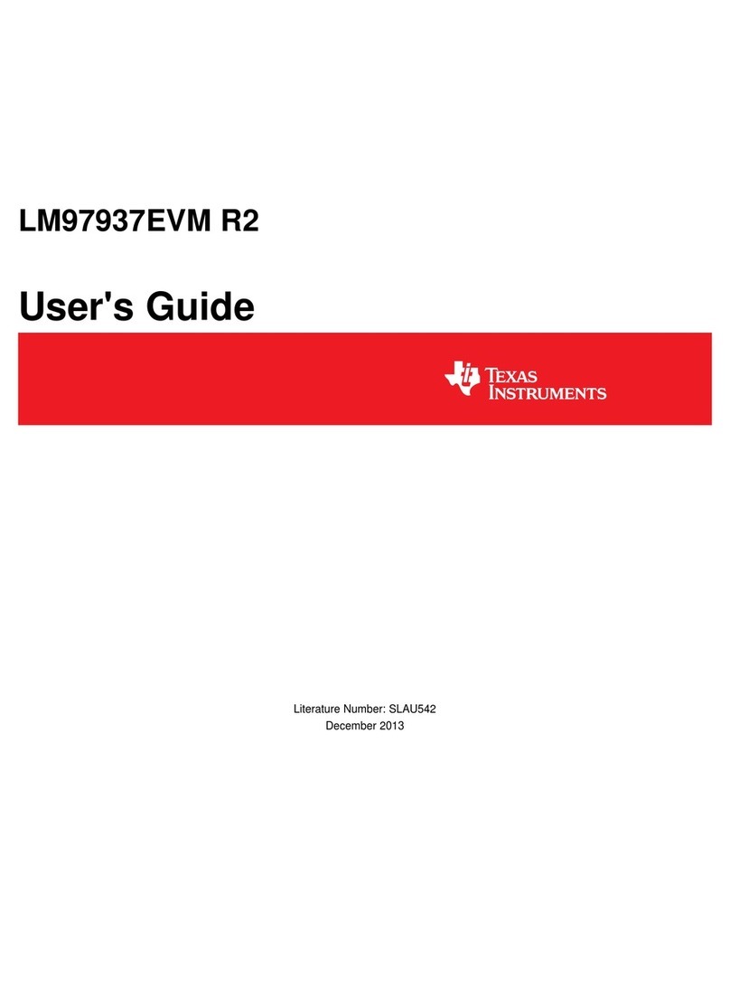 Texas Instruments LM97937EVM R2 User manual Texas Instruments LM97937EVM R2 User manual