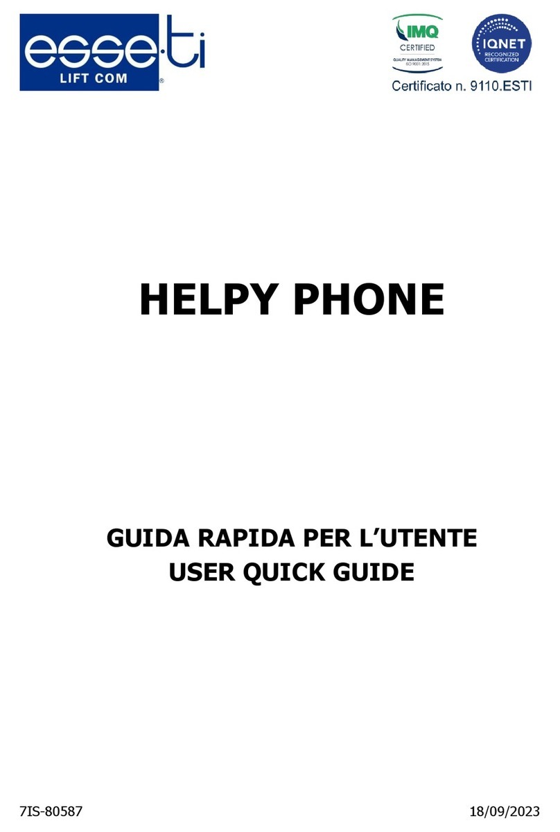 Esse-ti HELPY User manual