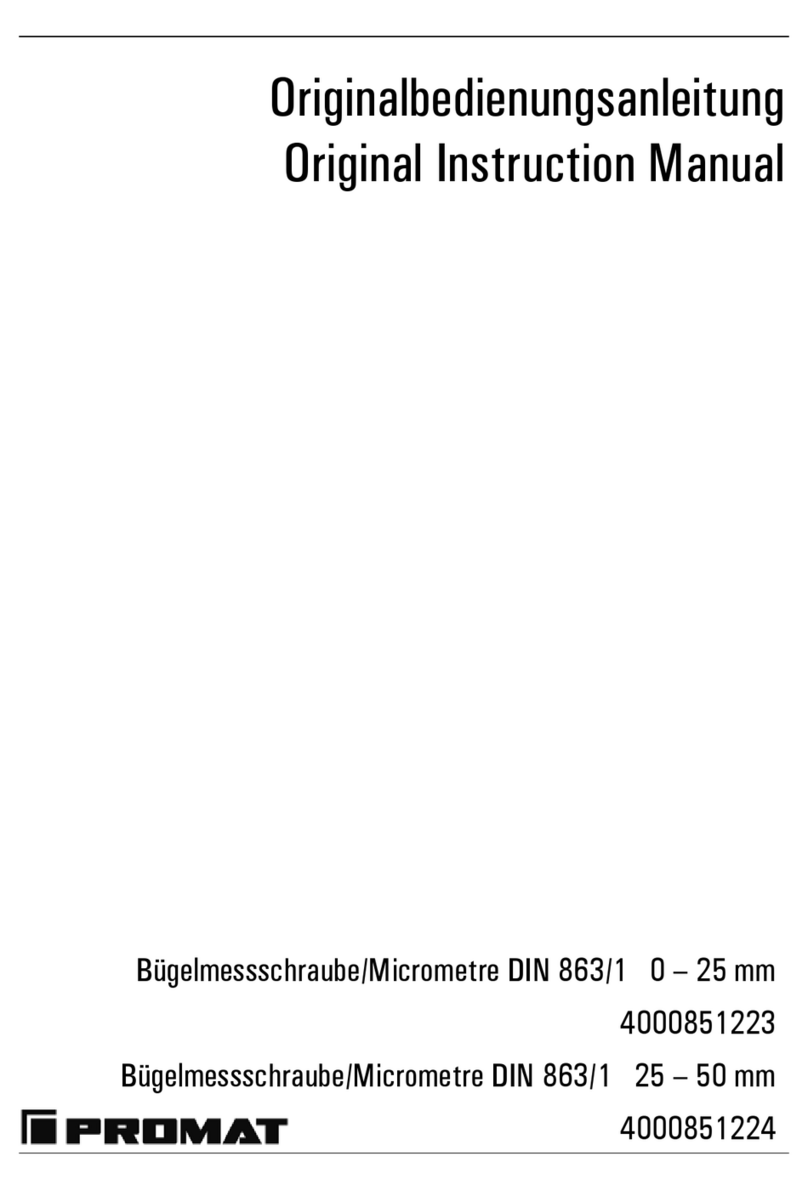 PROMAT 4000851223 User guide PROMAT 4000851223 User guide