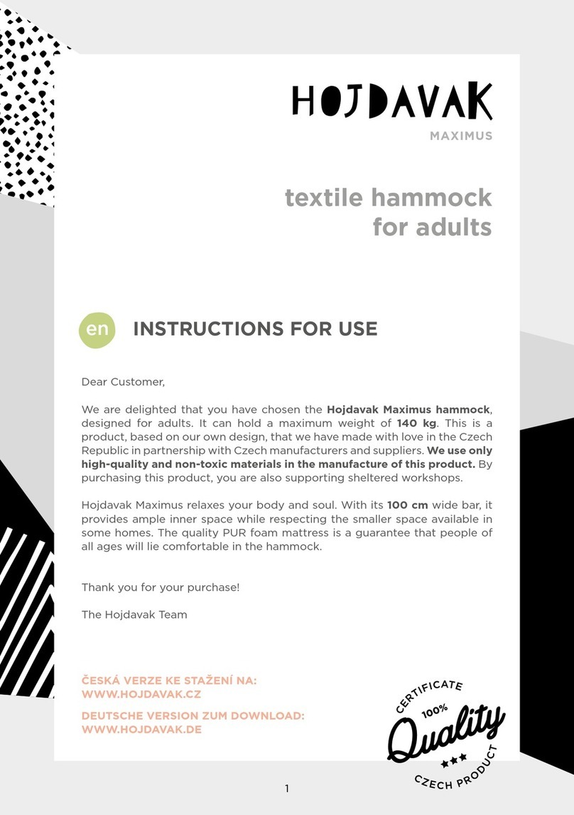 HOJDAVAK MAXIMUS User manual