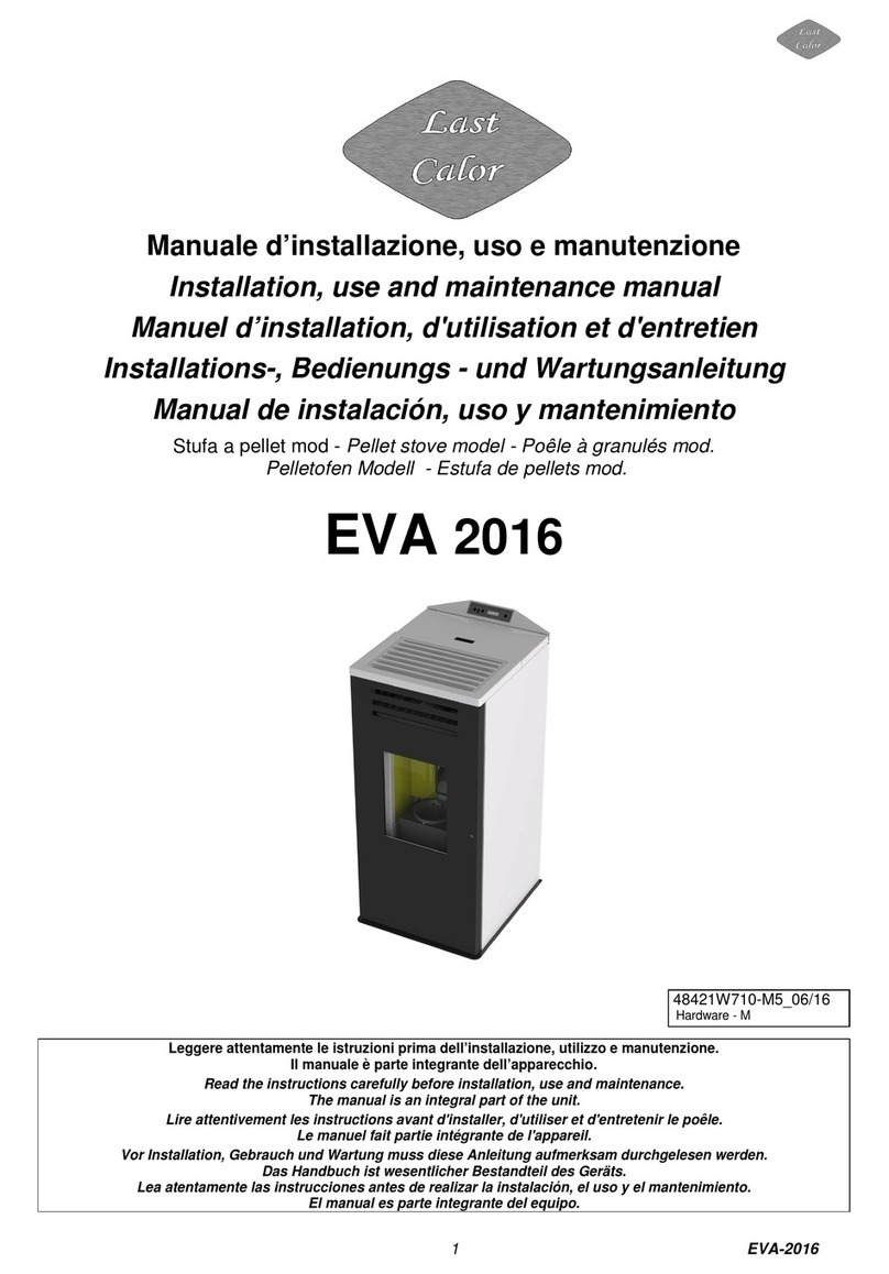 Last Calor EVA-2016 Service manual