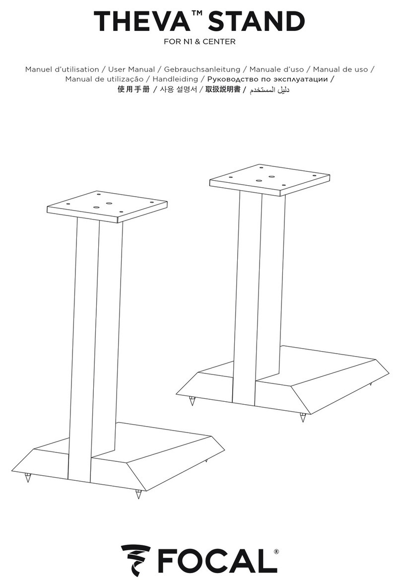 Focal THEVA STAND User manual