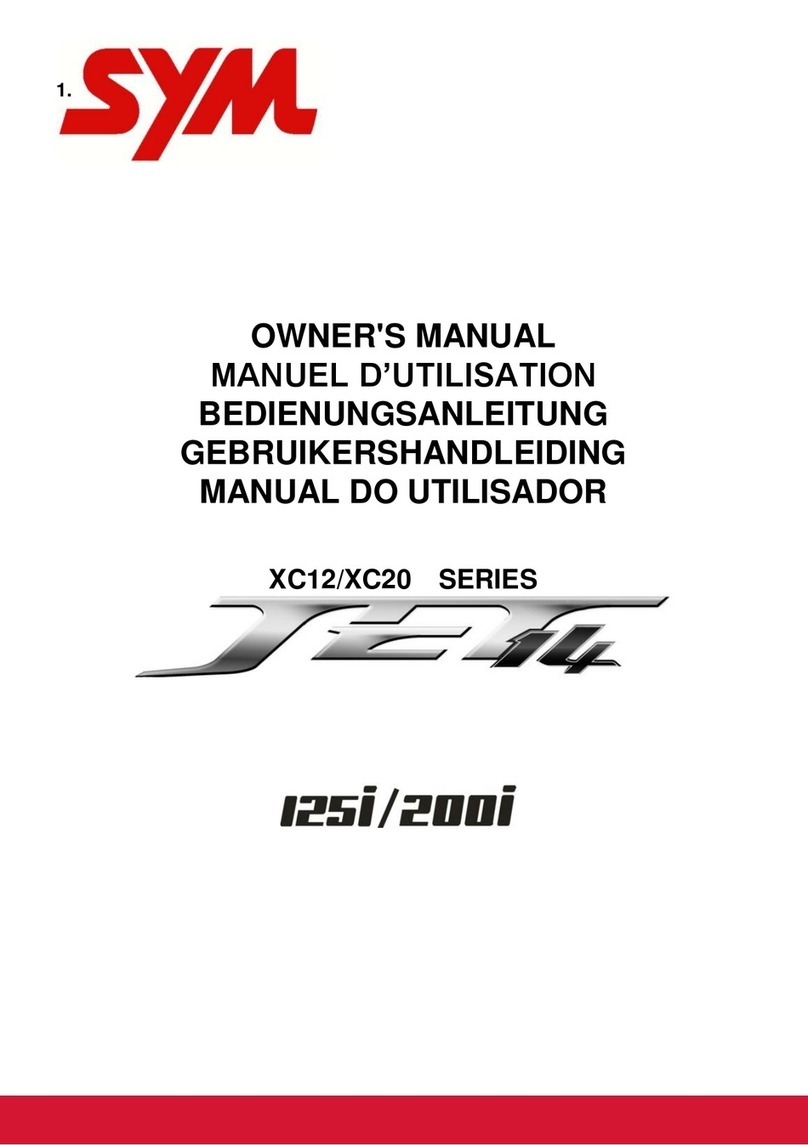 Sym XC12 Series User manual