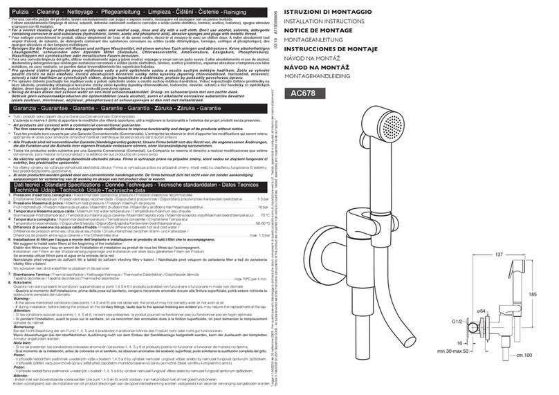 RAMINEX AC678 User manual